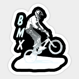 bmx racing Sticker